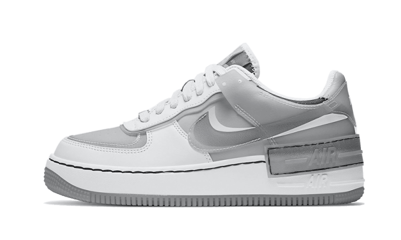 Nike Sko Air Force Shadow Particle Grå – billige adidas sko,nike dunk sko,new balance sko