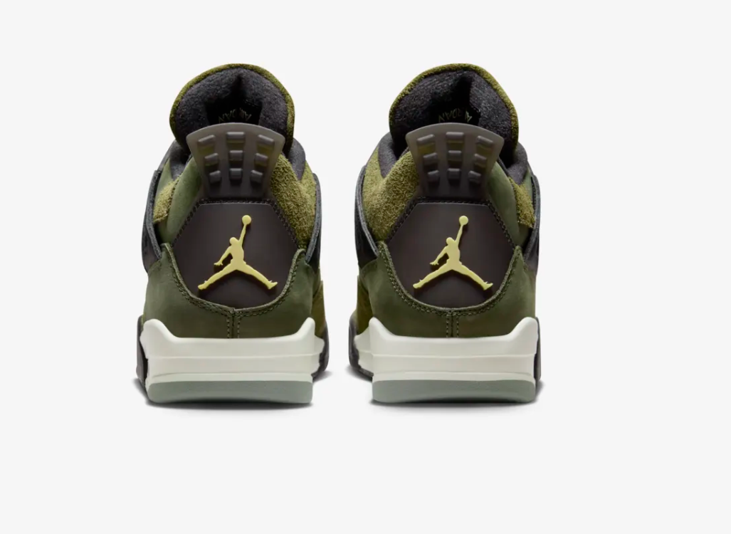 Nike Sko Air Jordan 4 Craft Olivengrøn